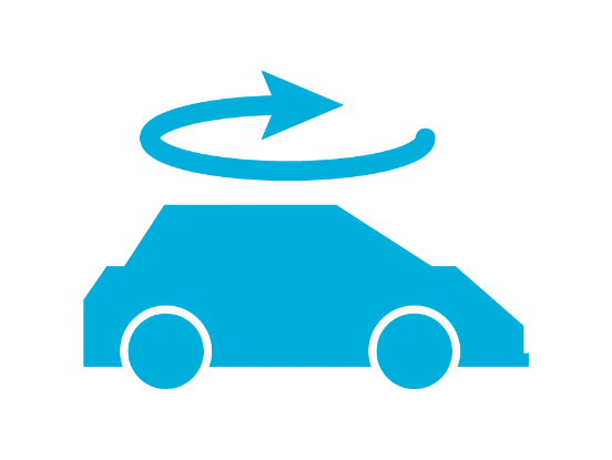 リース満了時におクルマをご返却いただけます。（オープンエンド契約の場合、設定残価と査定額との差額清算が必要になります）